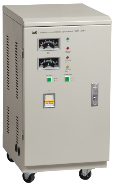Стабилизатор напряжения однофазный СНИ1-15 кВА IEK