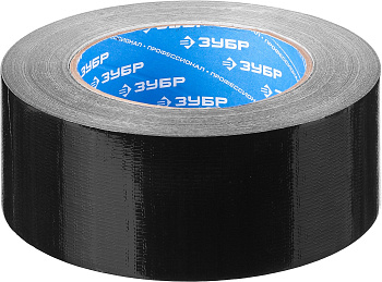 Армированная лента, Профессионал 12096-50-50, универсальная, влагостойкая, 48мм х 45м, черная ЗУБР