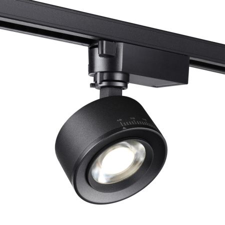 Св-к трековый однофазный IP20 LED 4000К 15W 220V EDDY черный NOVOTECH