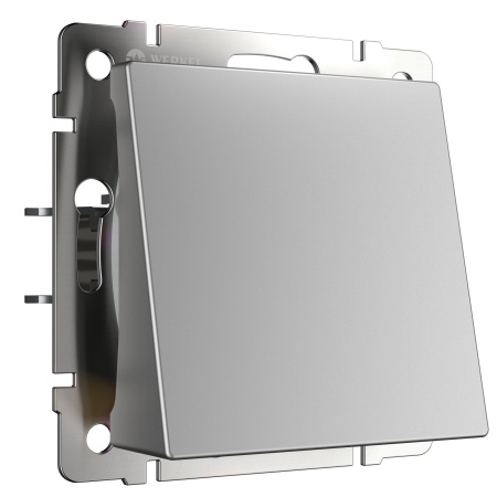 Встраиваемые механизмы Вывод кабеля СУ 1 мест . серебряный IP20 Werkel