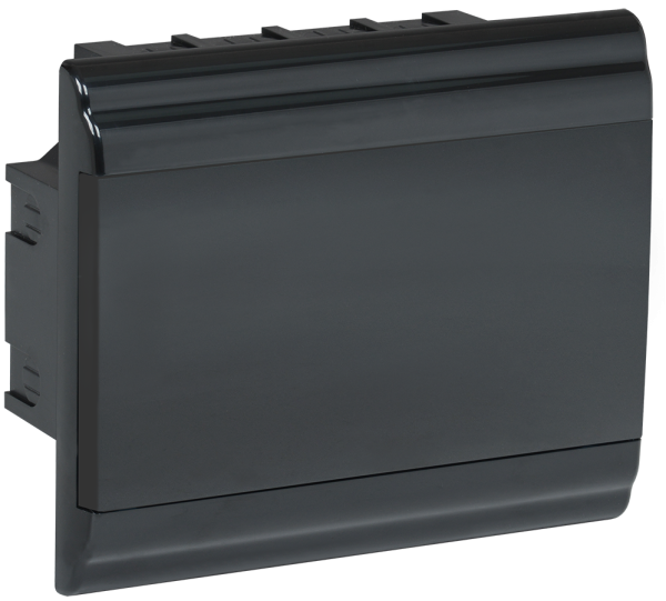 Корпус пластиковый ЩРВ-П-9 модулей встраиваемый черный IP41 PRIME IEK