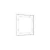 Рамка пластиковая Voltum S70 на 1 пост, (белый матовый)