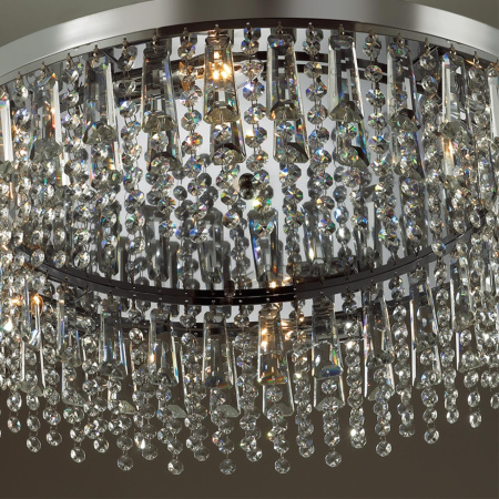 Люстра потолочная E14 6*40W 220V SPARKLE хром LUMION