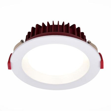 Светильник встраиваемый Белый LED 1*18Вт 4000К 1 440Lm Ra80 100° IP44 D140xH52 100-240В ST752.548.18 ST LUCE
