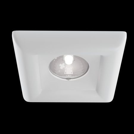Встраиваемый светильник 1*GU10 35Вт Белый IP20 Gyps Modern DL007-1-01-W Technical