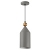 Подвес Е27 1*40W BOLLI серый/золотой B ODEON LIGHT