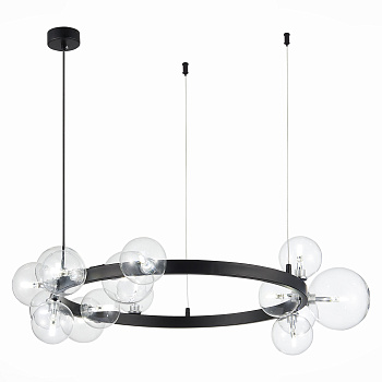 Светильник подвесной Черный/Прозрачный G4 15*5Вт SL1165.402.15 ST LUCE