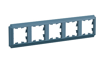 ATLASDESIGN ANTIQUE 5-постовая РАМКА, универсальная, ИЗУМРУД Schneider Electric