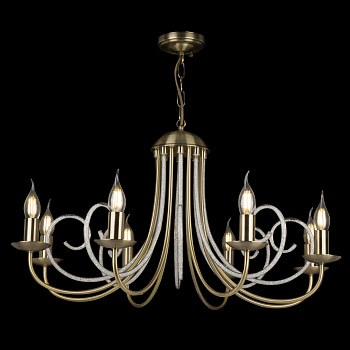 Люстра 8*E14 60Вт Бронза IP20 Nicole FR2008PL-08BZ Freya