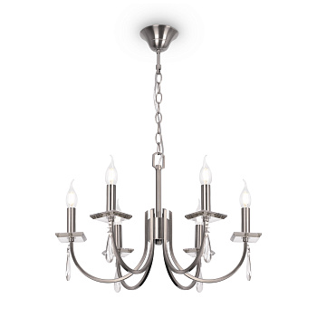 Люстра 6*E14 40Вт Никель IP20 Forte FR1006PL-06N Freya