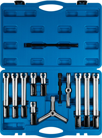Набор съемников со сменными захватами, Профессионал 43305-H13, в кейсе ЗУБР
