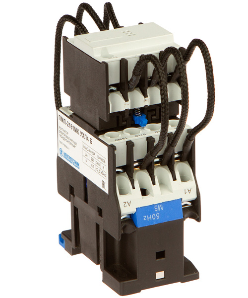 Контактор электромагнитный ПМЛ-2161МК УХЛ4 Б, 380В/50Гц, 12,5 кВАр, 1р, 25А, IP20 Электротехник