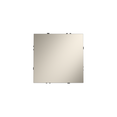 Выключатель встраиваемый Voltum S70 одноклавишный 10А, (кашемир)