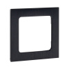 Стокгольм Рамка 1-местная металлическая черная EKF