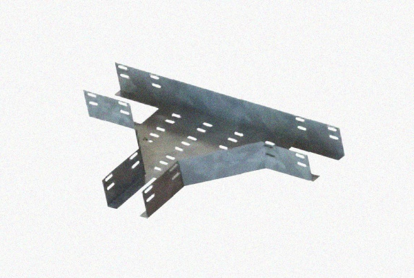 Лоток тройниковый перфорированный ОТ 100х50 УХЛ1, горячее цинкование S1,5