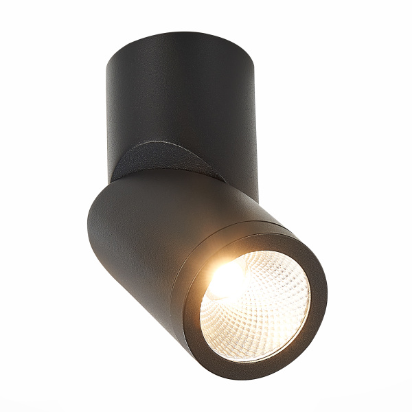 Светильник потолочный Черный LED 1*10Вт 4000К 800Lm Ra>90 38° IP44 D60xH175 165-265В ST650.442.10 ST LUCE Светильник потолочный Черный LED 1*10Вт 4000К 800Lm Ra>90 38° IP44 D60xH175 165-265В ST650.442.10 ST LUCE