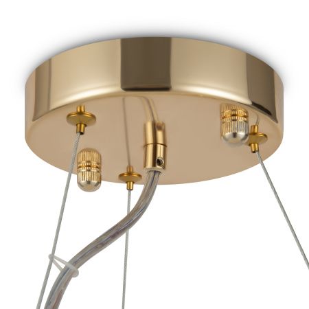 Подвесной светильник 9*E14 40Вт Золото IP20 Tissage MOD490PL-09G Maytoni