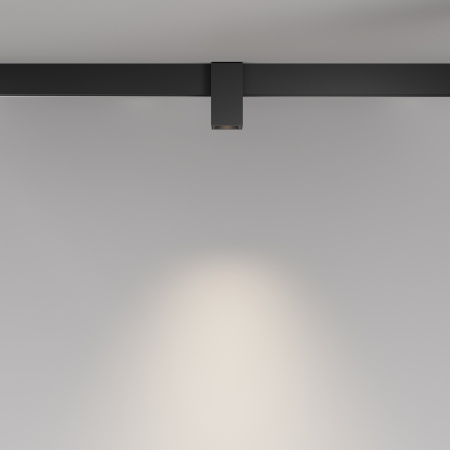 Трековый светильник LED 7Вт Черный IP20 Magnetic track system Exility TR121-2-7W4K-B Technical Maytoni