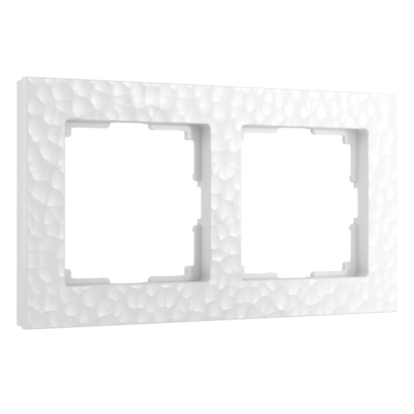 Hammer Рамка на 2 поста (белый) Werkel