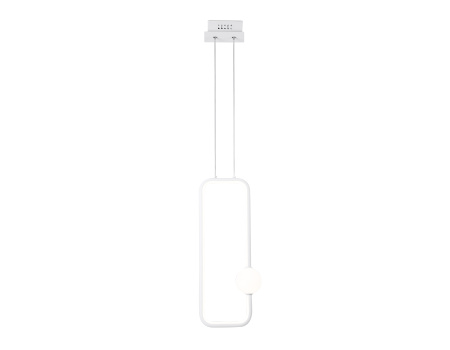 Подвесной светодиодный светильник FL66361 WH белый 19W 4200K 190*80*1000 Ambrella Light