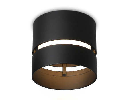 Светильник накладной TN71052 BK черный GX53 max 12W D85*75 Ambrella Light