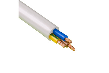 Провод ПВС 3х1 белый ПромЭл