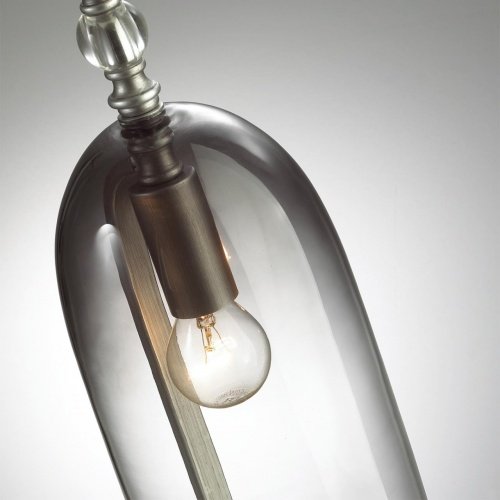 Настольная лампа E14 1*40W BELL серебристый/дымчатый/стекло ODEON LIGHT фото 6