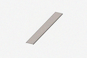 Крышка несущего лотка КНЛ50-П2,0 УХЛ1, оцинкованный лист, S1,5