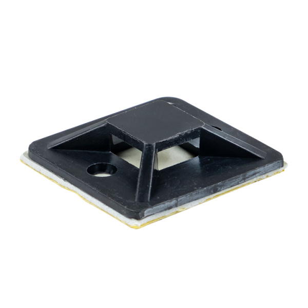 Площадка самоклеящаяся (30х30мм) черная (100шт) EKF