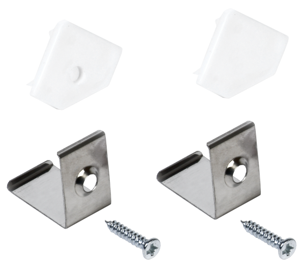 Набор для монтажа накладного треугольного профиля для светодиодной ленты 1919 IEK