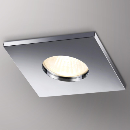 Св-к встр.влагозащ.IP44 GU10 50W 220V AQUA хром B NOVOTECH
