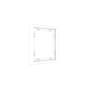 Рамка пластиковая Voltum S70 на 1 пост, (белый матовый)