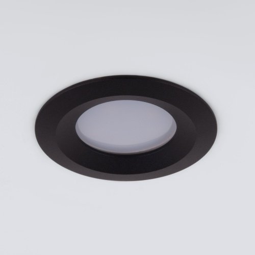Встраиваемый точечный светильник GU10 черный IP20 (a053332) Elektrostandard фото 4