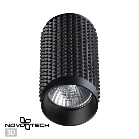 Св-к накл.IP20 GU10 50W 220V MAIS черный B NOVOTECH