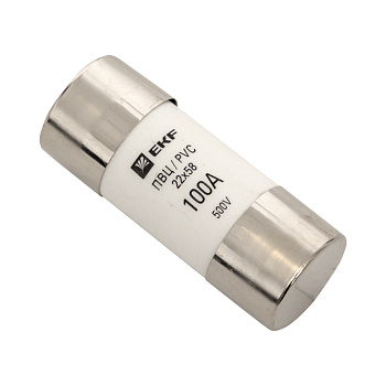 Плавкая вставка цилиндрическая ПВЦ (22х58) 100А PROxima EKF