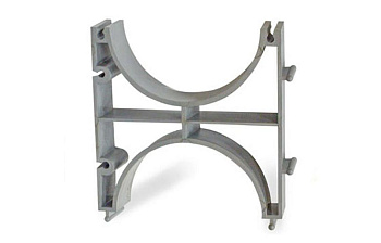 Кластер для двустенных труб d125 мм, одинарный, двухсторонний Промрукав