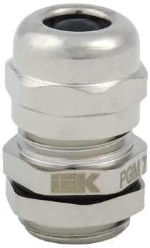 Сальник PGM 7 металлический диаметр проводника 3-6мм IP68 IEK