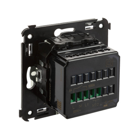 Термостат для теплых полов в стену, "Avanti", "Белое облако" DKC