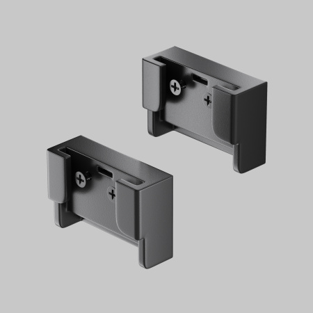 Заглушка двойная Parity черная, 2 шт в упаковке (TRA130BECDuo-B) Technical Maytoni