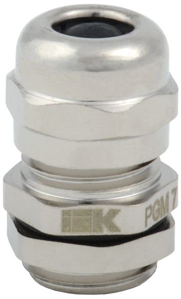 Сальник PGM 7 металлический диаметр проводника 3-6мм IP68 IEK