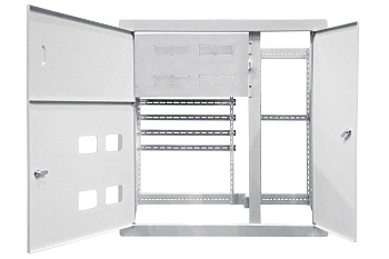 Корпус щита этажного 4 кв. модификация3 Народный (1010х950х160), ниша 920х860х140