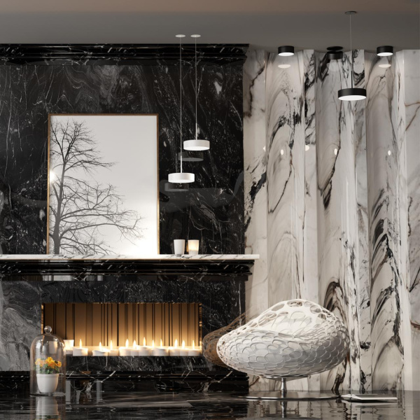 Св-к встр.св/д,длина провода 2м IP20 LED 30W 4000K 2600Лм 100-265V черный PROMETA NOVOTECH