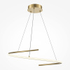 Подвесной светильник LED 31Вт Латунь IP20 Curve MOD242PL-L33BSK Maytoni