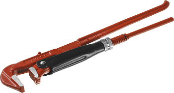 Мастер-90, №0, ключ трубный, прямые губки ЗУБР