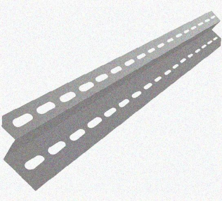 Профиль зетовый перфорированный К241х300 УХЛ1, горячее цинкование, S2,0