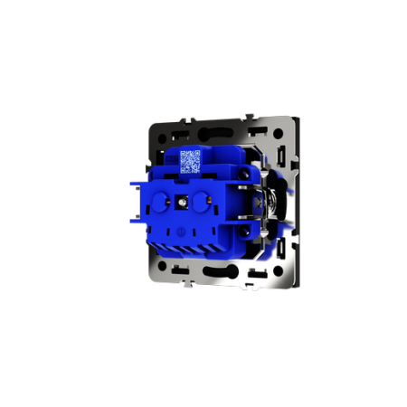 Розетка встраиваемая Voltum S70 с заземлением 16А, (графит)