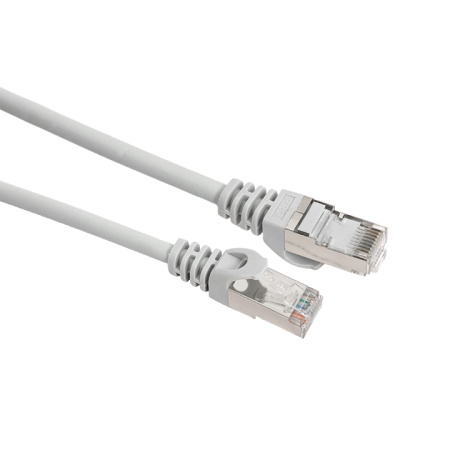 Патч-корд TERACOM PRO Cat,6 экранированный FTP оболочка LSZH серый (2,0м) EKF