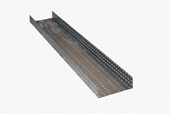 Лоток перфорированный ЛМ 50х50х2000 УХЛ1, горячее цинкование, S1,0