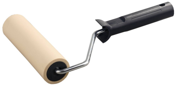 Валик прижимной "ЭКСПЕРТ" в сборе, резиновый, бюгель 8мм, 46x180мм ЗУБР