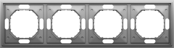 Donel S08 Podium серый графит рамка 4-я, серия DB